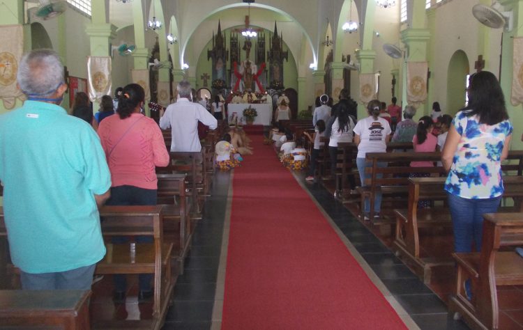 Misa concelebrada oficiada en el templo San Juan Bautista de Betijoque
