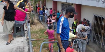 En el hospital de Betijoque la segunda dosis de la vacuna comenzó después del mediodía