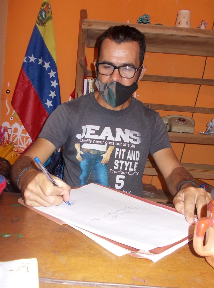 Edwin Rodríguez director de Cultura de la Alcaldía de Rafael Rangel