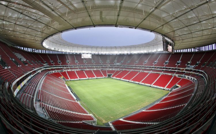 Vista del Estadio Nacional Mane Garrincha en Brasilia. EFE/GERNOT HENSEL/Archivo