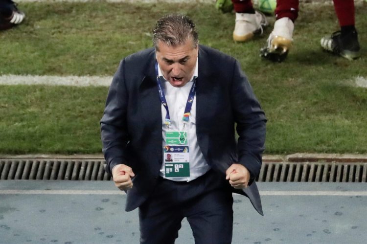 El entrenador José Peseiro de Venezuela