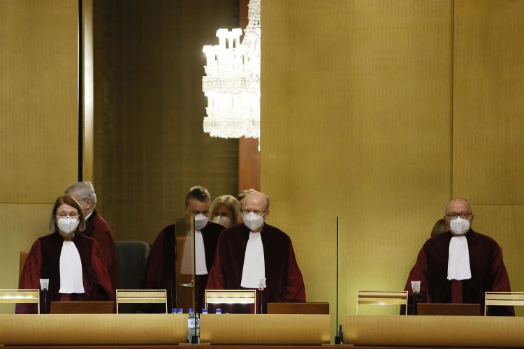 Jueces del Tribunal de Justicia de la UE, en una vista en Luxemburgo