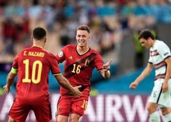 Bélgica eliminó al campeón vigente Portugal y avanza a cuartos