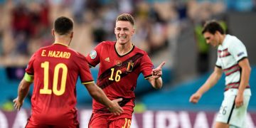 Bélgica eliminó al campeón vigente Portugal y avanza a cuartos