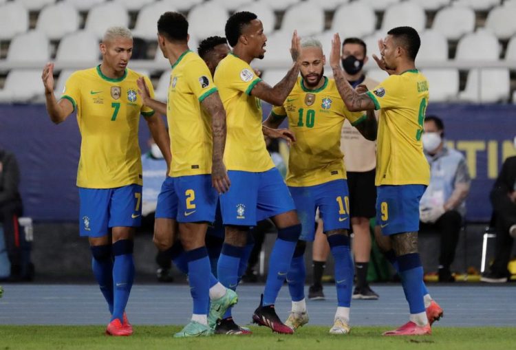 Brasil con dos victorias en dos juegos, además sietes goles a favor y ninguno en contra, ratifica que es la gran favorita al titulo