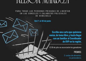 OVP abre concurso Cartas Penitenciarias Nelson Mandela
