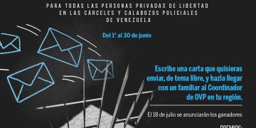 OVP abre concurso Cartas Penitenciarias Nelson Mandela