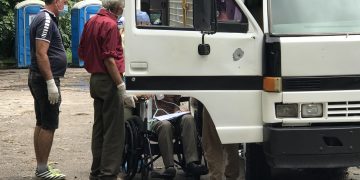 Táchira |  En un camión fue trasladado paciente con COVID-19 desde triaje a aislamiento