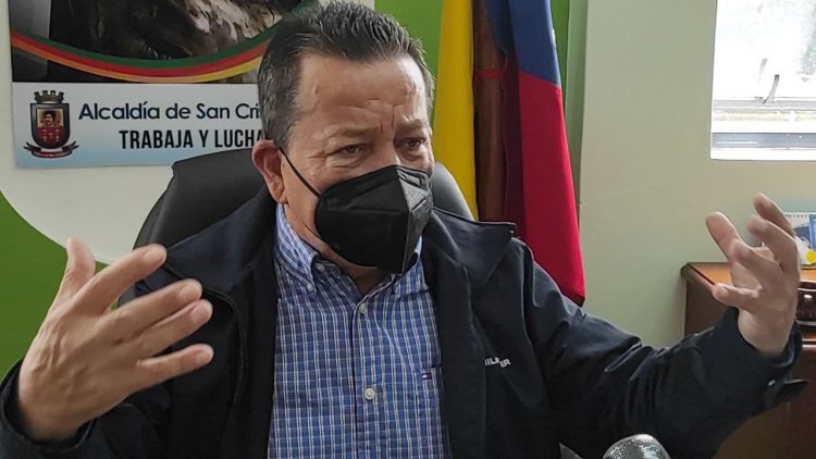  Alcalde de San Cristóbal, Gustavo Delgado, fiscalizará ventas de verduras, mercados informales y discotecas ante incremento de contagios por COVID-19. Cortesía 