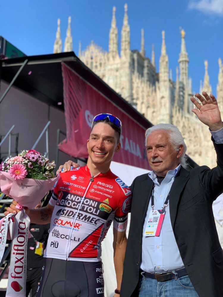 Un balance positivo  sacó el Androni Giocattoli - Sidermec en el Giro de Italia