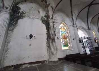 En riesgo de colapso Iglesia de La Ermita por daños en su infraestructura