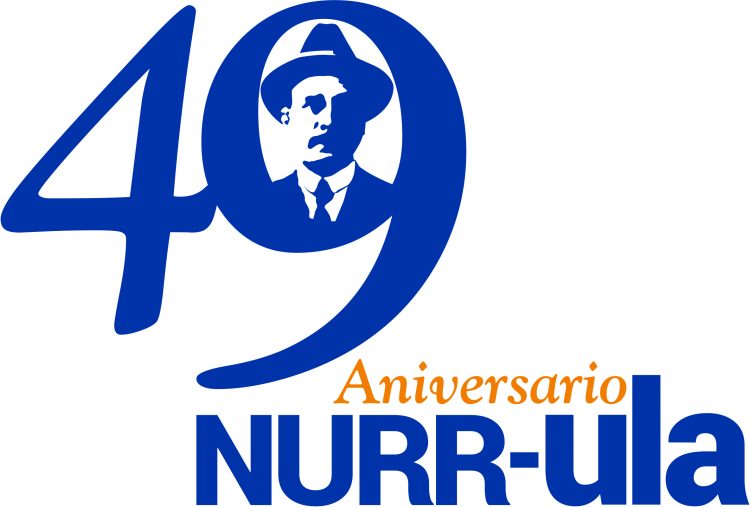 El isologotipo del 49 Aniversario del Nurr fue creado por la Oficina de Imagen Institucional y Diseño de la ULA