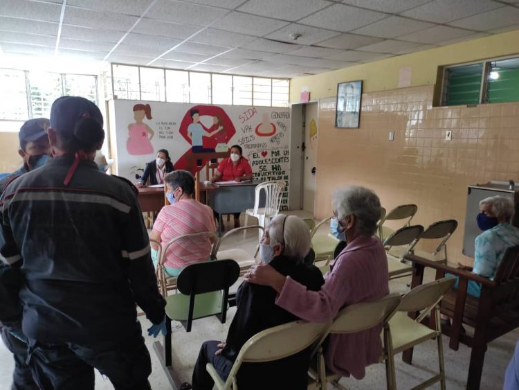 Jornada de vacunación en Boconó se desarrolla con fluidez