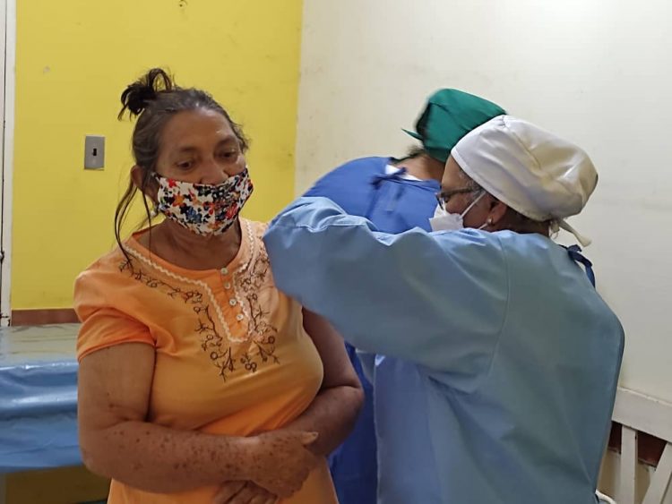 Jornada de vacunación en Boconó se desarrolla con fluidez