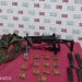 Incautan material de guerra a banda «El Librillo»