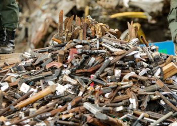 Destruidas más de 31 mil armas incautadas