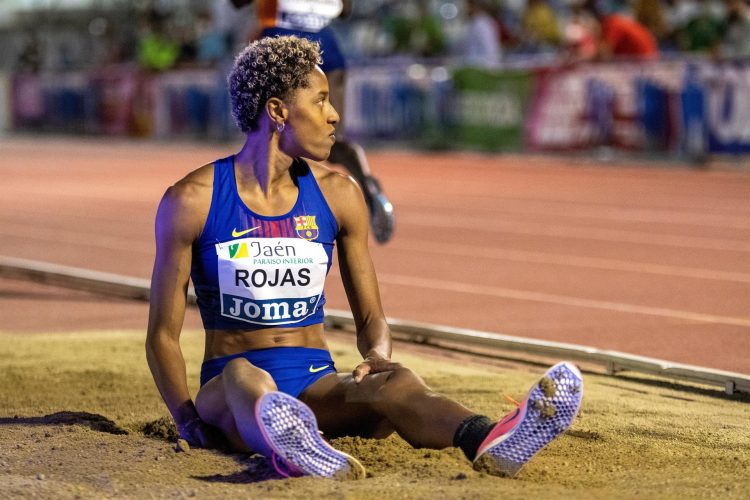 La atleta venezolana Yulimar Rojas. EFE