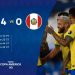 Brasil se impuso con comodidad 4-0 ante Perú y lidera el Grupo B