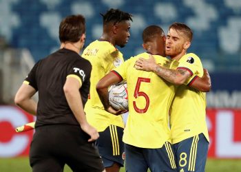 Colombia llega a Goiania para jugar con Venezuela con la duda de Yairo Moreno