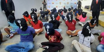 38 detenidos y dos heridos deja incursión en La Vega