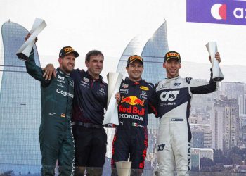 Sergio “Checo” Pérez se quedó con el Gran Premio de Azerbaiyán