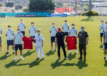 La selección española se vacuna a tres días de su estreno en la Eurocopa