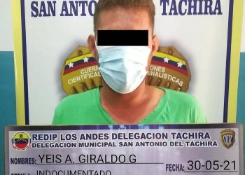 Detenido hombre solicitado por extorsión y droga en Táchira