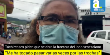 «He tenido que cruzar varias veces por trochas»