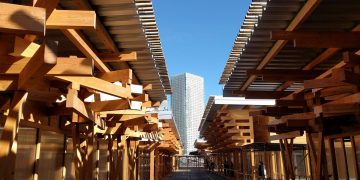 La Villa Olímpica de Tokio 2020 abre con discreción a diez días de los Juegos