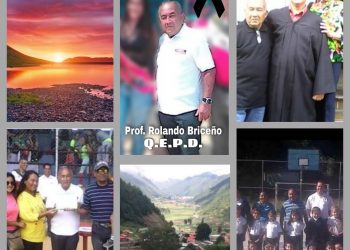 El Valle del Momboy despide a su gran benefactor deportivo Rolando Briceño