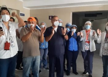 Que cese la mezquindad política exigen trabajadores del Hospital Central de San Cristóbal a Corposalud
