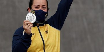La colombiana Mariana Pajón se lleva la plata en la final de BMX