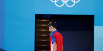 Djokovic se retira del partido de dobles por el bronce tras caer ante Carreño