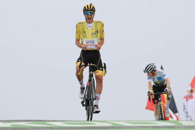 El esloveno Tadej Pogacar se impuso este miércoles en la etapa reina del Tour de Francia