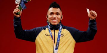 Luis Mosquera estrena el medallero olímpico de Colombia con una plata