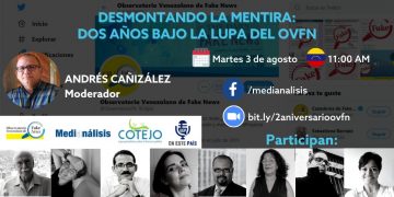 Observatorio Venezolano de Fake News celebra 2 años desmontando la mentira