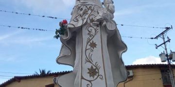 Inaugurando Plazoleta en Boconó celebran Día de la Virgen del Carmen