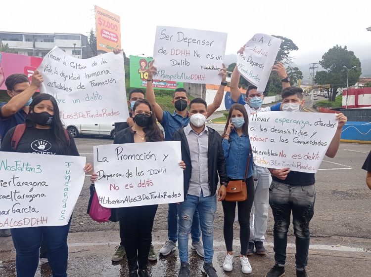Protesta Movimiento Estudiantil del Táchira en rechazo a la detención de Javier Tarazona