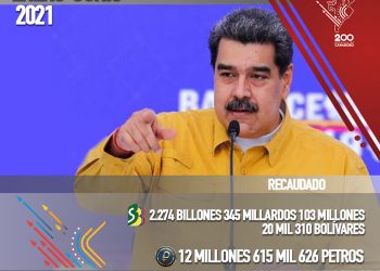 En el mes del Bicentenario el SENIAT recaudó más de 586 billones