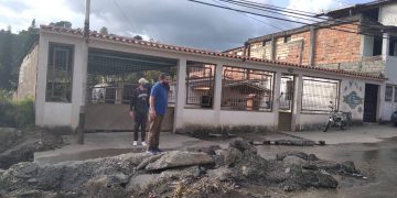 Protestan en Boconó por colapso de aguas servidas
