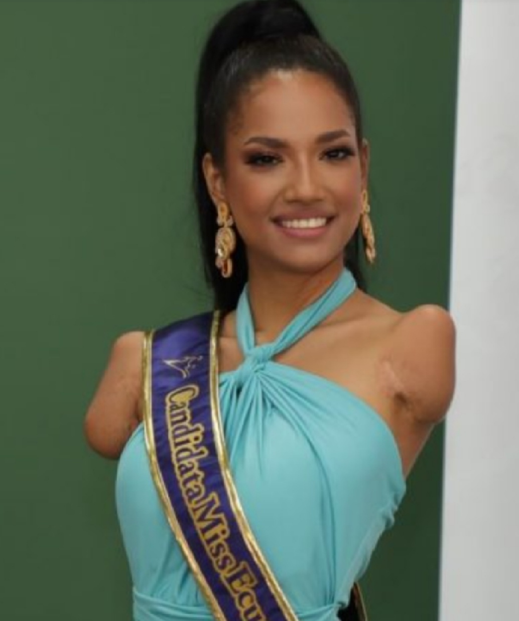 Modelo sin brazos y sin pierna compite por ser Miss Ecuador Diario de