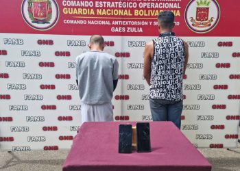 Conas captura a dos extorsionadores