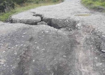 Colapsó la vía entre Jají y La Azulita