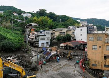 Continúa la búsqueda de desaparecidos por las lluvias torrenciales en Japón