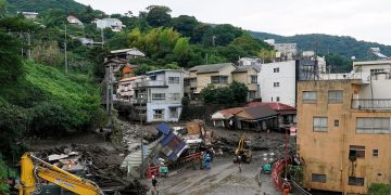 Continúa la búsqueda de desaparecidos por las lluvias torrenciales en Japón