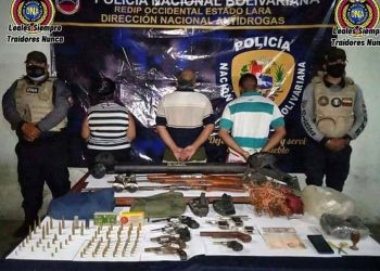 Incautan impactante arsenal en una residencia