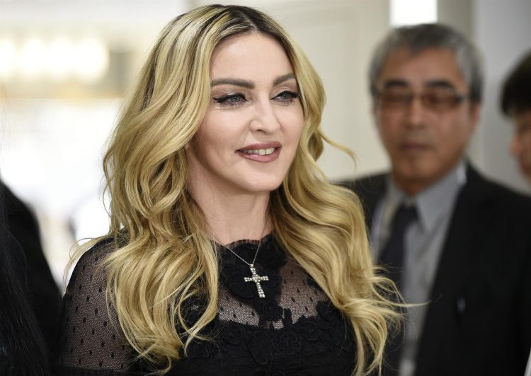 La súper estrella del pop Madonna posa durante un evento promocional. EFE/Franck Robichon/Archivo