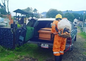 Alcaldía prosigue plan de desinfección en sectores críticos de San Cristóbal