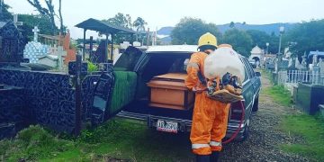 Alcaldía prosigue plan de desinfección en sectores críticos de San Cristóbal