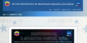 Estos son los pasos para acceder al portal oficial del Saime